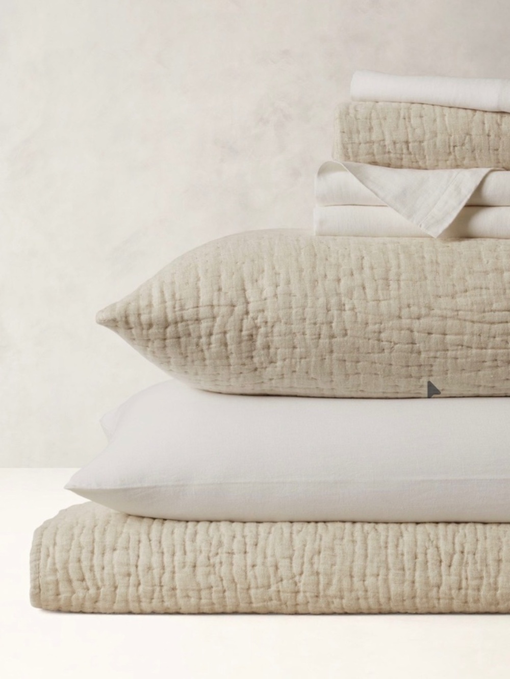 Banana Republic Home - Cotton Cashmere Quilt Set - Queen Size